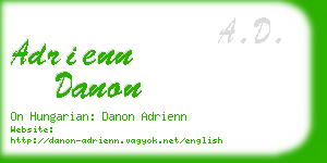 adrienn danon business card